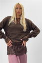 maglioncino e maglia in pizzo lace